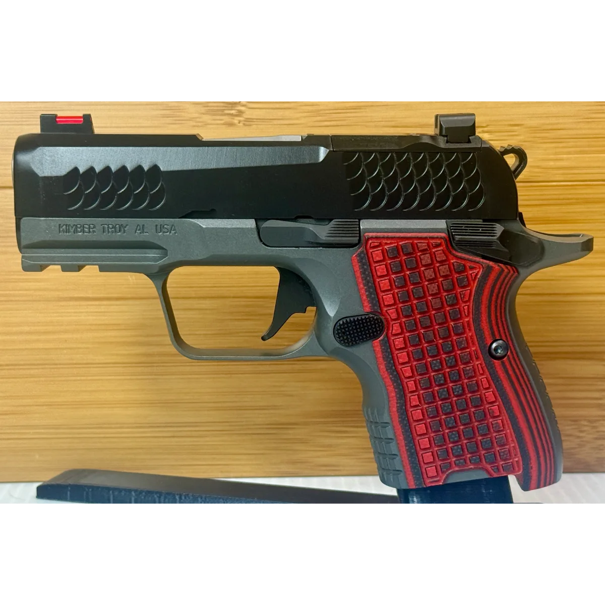 Kimber CDS9 9mm Red/Grey 3.64" Optic Ready Pistol 15+1