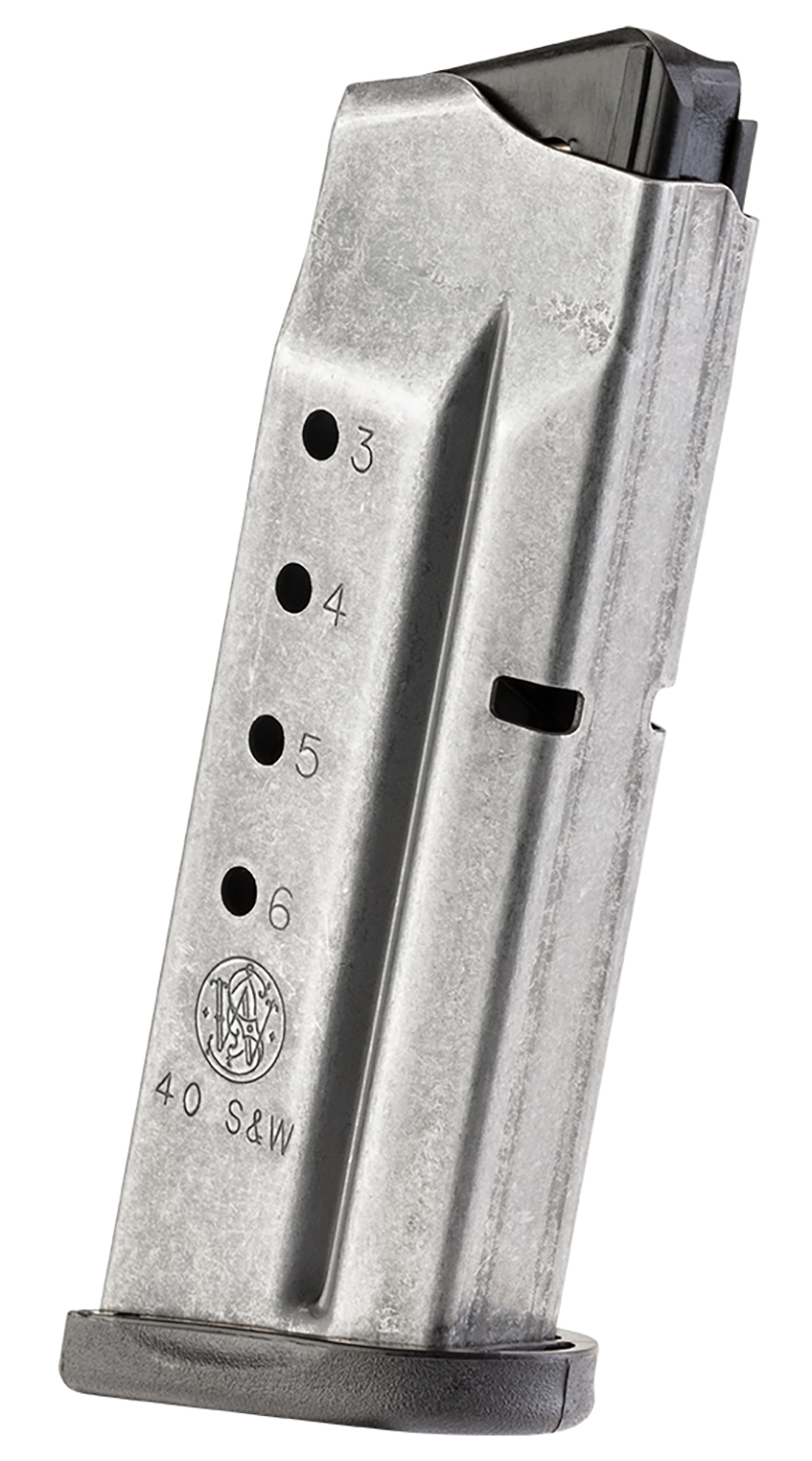 Smith & Wesson 199330000 M&P Shield 6rd 40S&W Stainless Steel