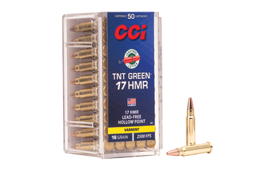 CCI .17 HMR 16gr TNT Green Ammo 50rd