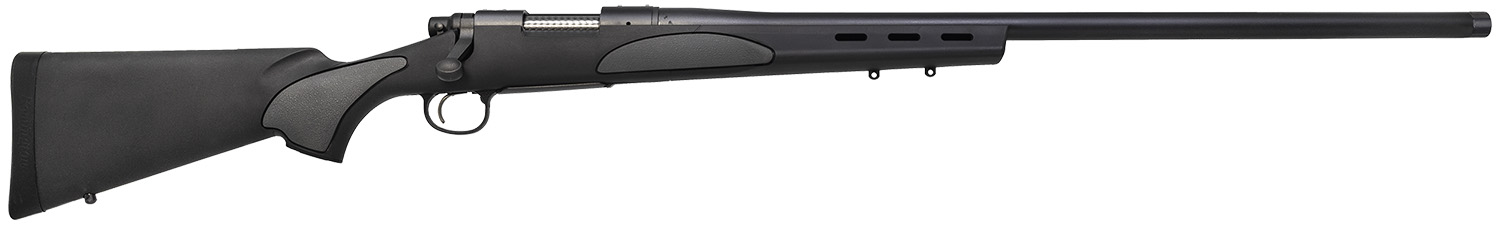 Remington Firearms (New) R84223 700 SPS Varmint Full Size 308 Win 4+1 26" Matte Black Heavy Threaded Barrel, Drilled & Tapped Steel Receiver, Black Fixed w/Overmolded Panels Synthetic Stock