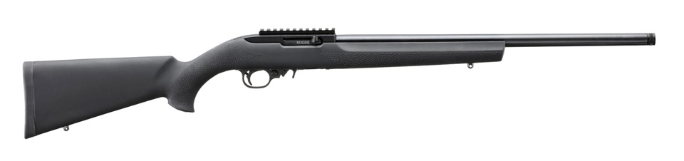 Ruger 10/22 22 LR 20" Threaded Barrel Semi-Automatic Rifle with Hogue Stock