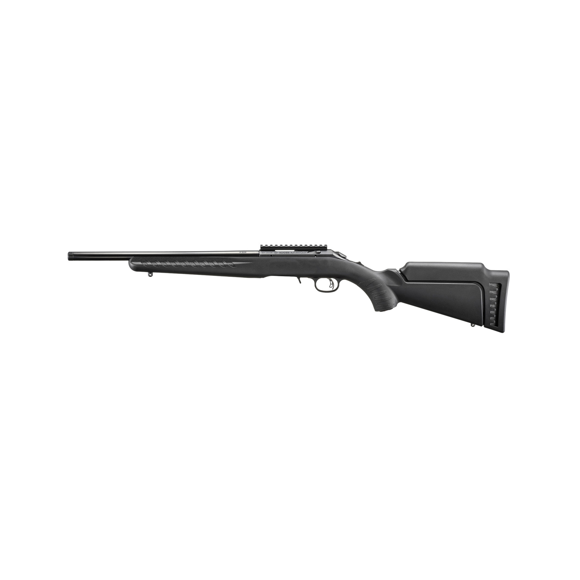 Ruger American Rimfire Bolt-Action Rifle 17 HMR 16.1" Barrel Black Synthetic Stock