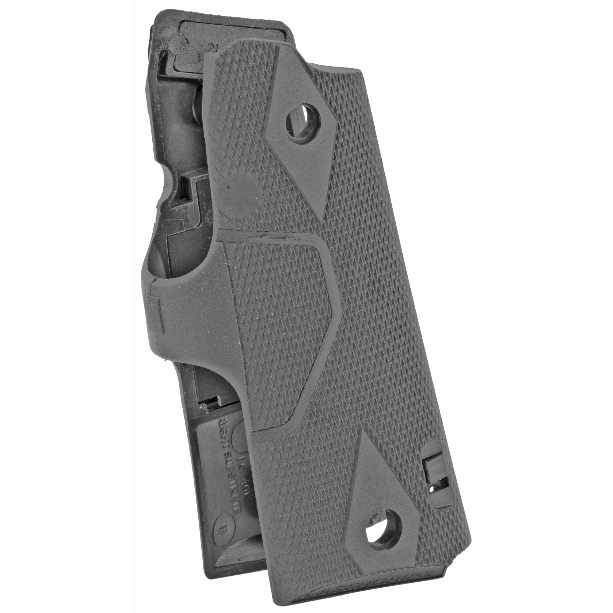Crimson Trace Lasergrips - Front Activation, Red Laser, Fits 1911 Government/Commander, Black