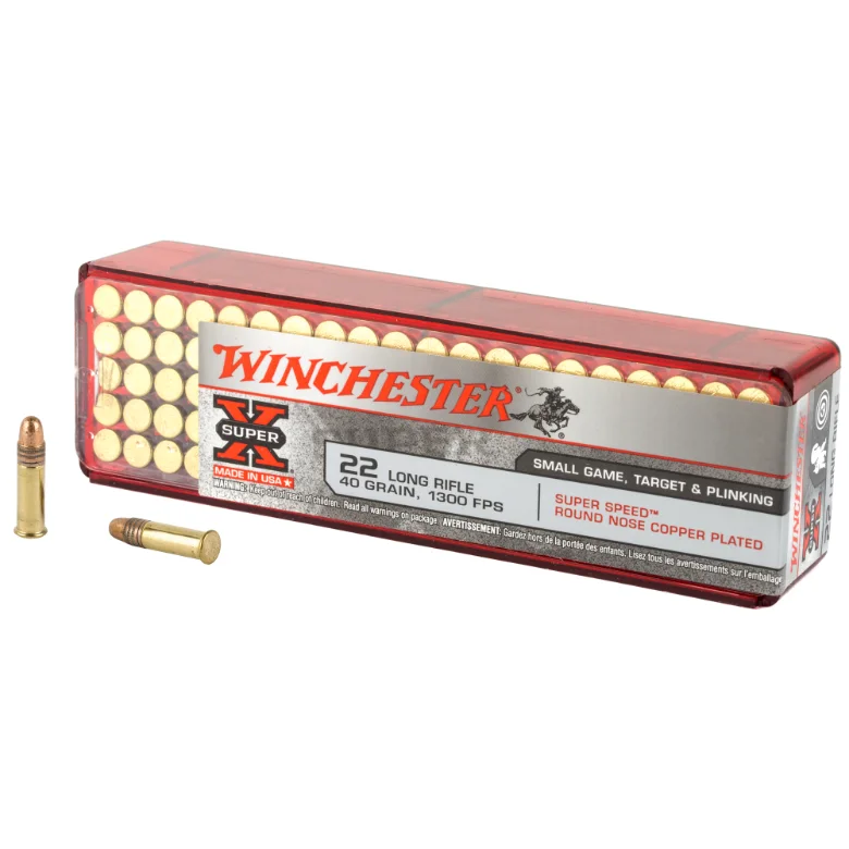 Winchester Super-X .22 LR 40gr PRN 100rd