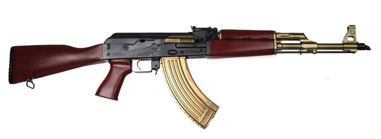 Zastava ZPAP M70 7.62x39 AK Rifle Black/Gold Finish