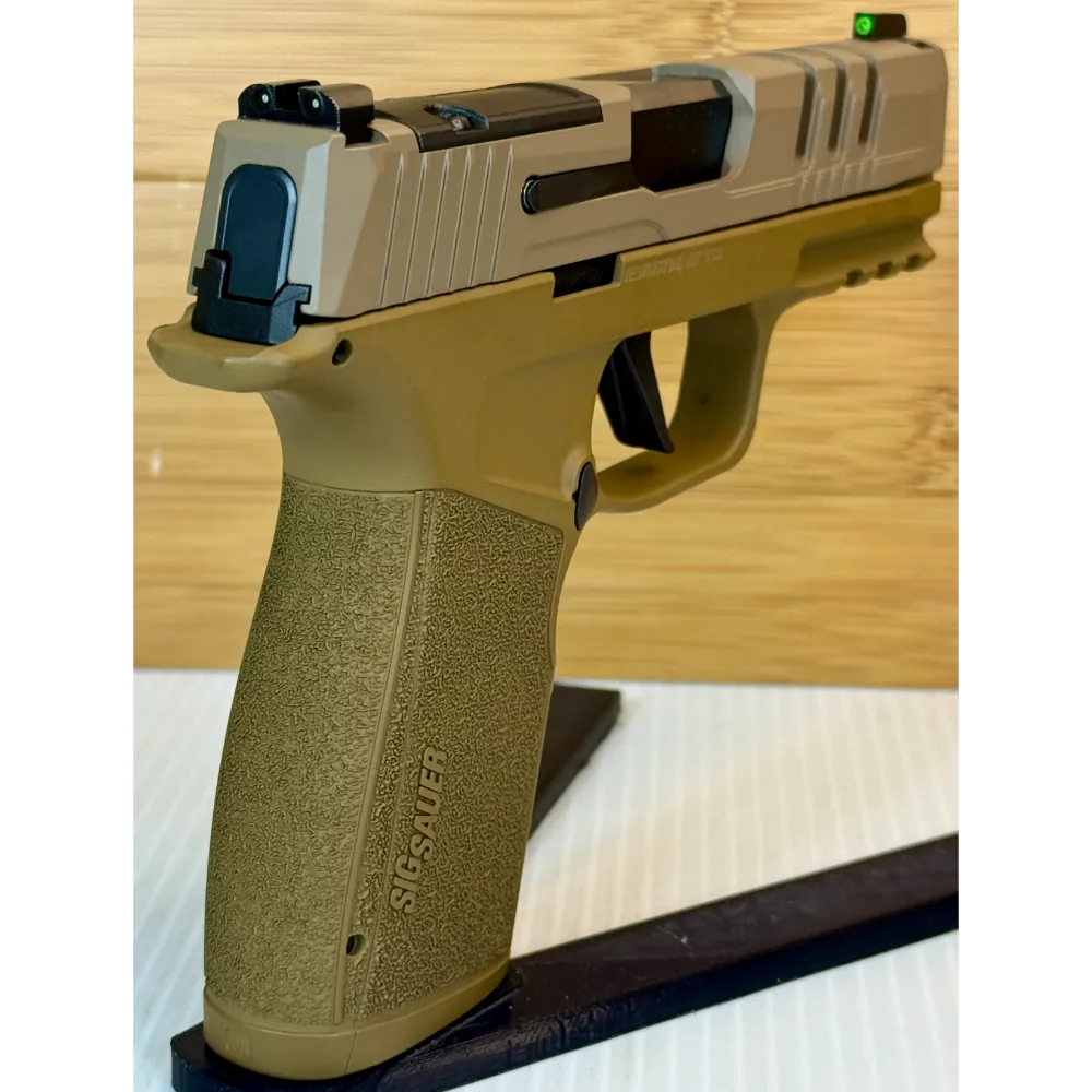Sig Sauer P365X Macro 2-Tone FDE 9mm 17 Round Custom Pistol