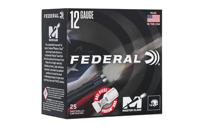 Federal Master Class 12GA 2.75" 1 1/8oz #8 Shotgun Shells