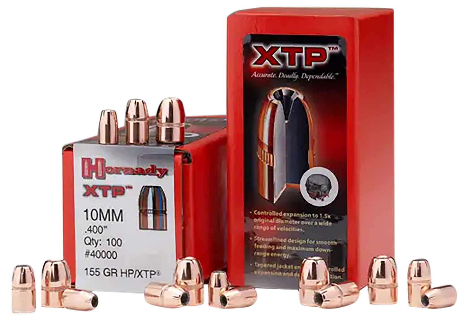 Hornady XTP .355 9mm 115 Grain Hollow Point Bullets - 100 Count - image 3 of 6