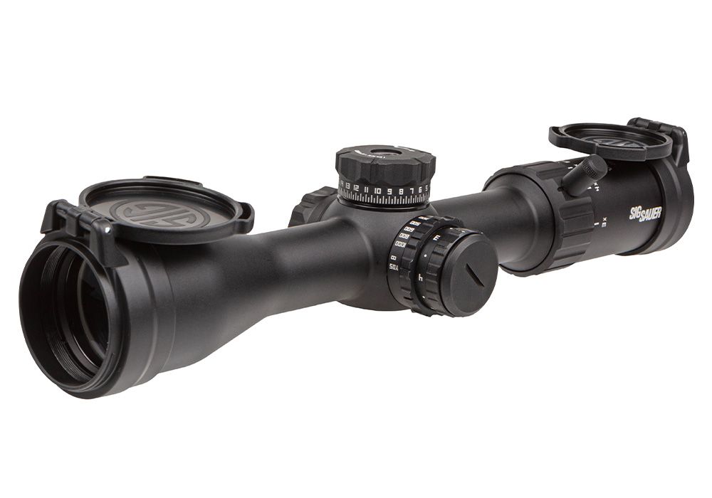 Sig Sauer Whiskey4 3-12x44mm BDC Rifle Scope, SFP