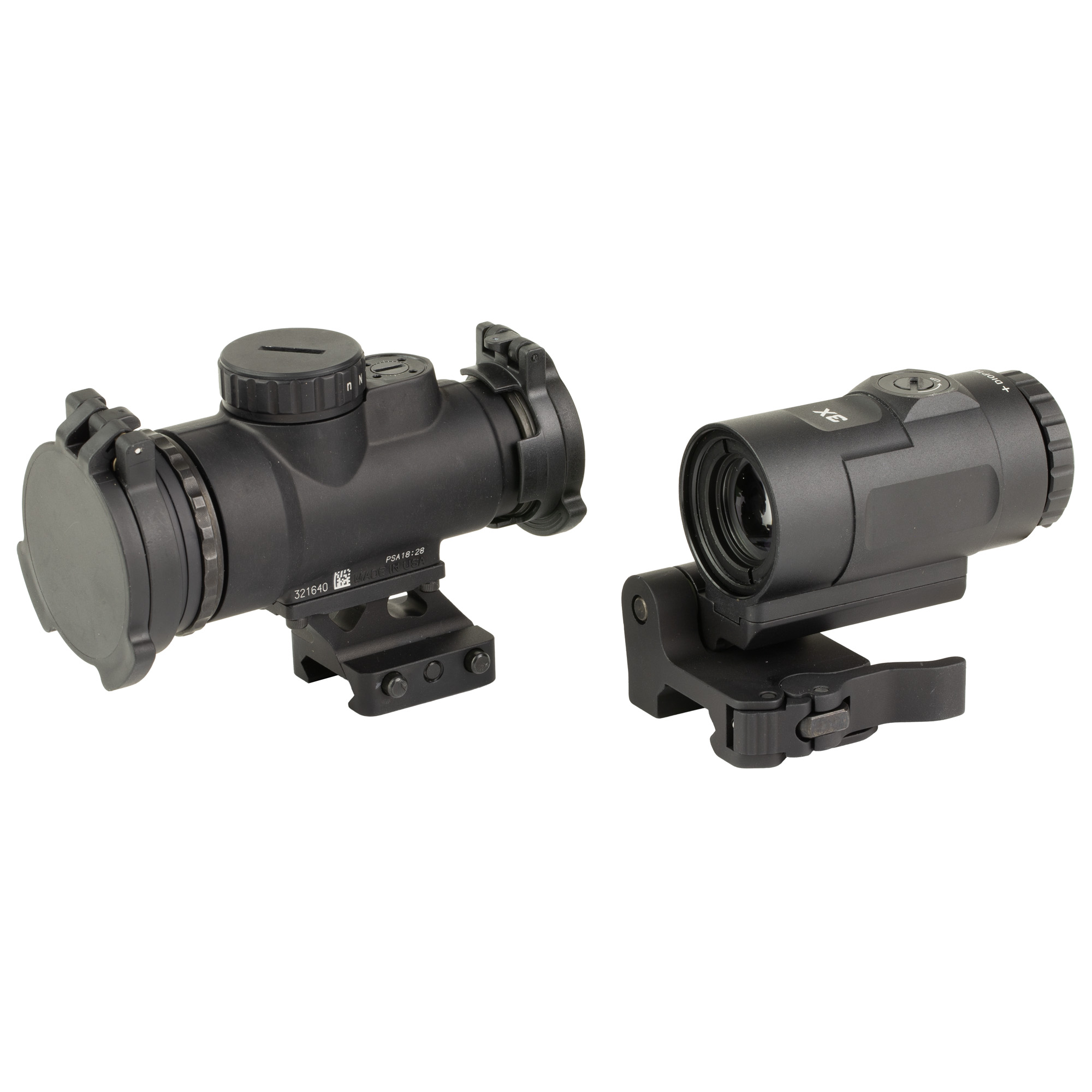 Trijicon MRO SD Patrol Combo Red Dot with 3X Magnifier