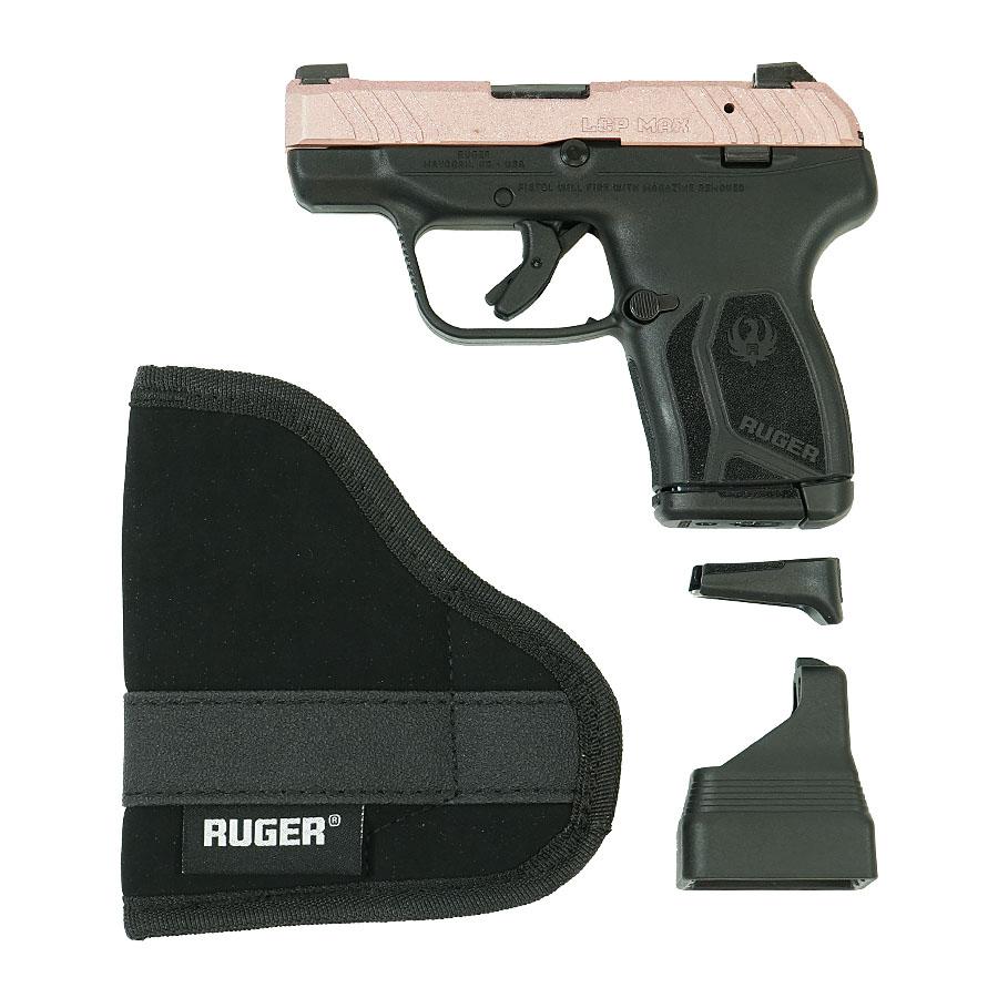 Ruger LCP 380 Max Rose Gold Glitter 2.75in, 10rd Compact