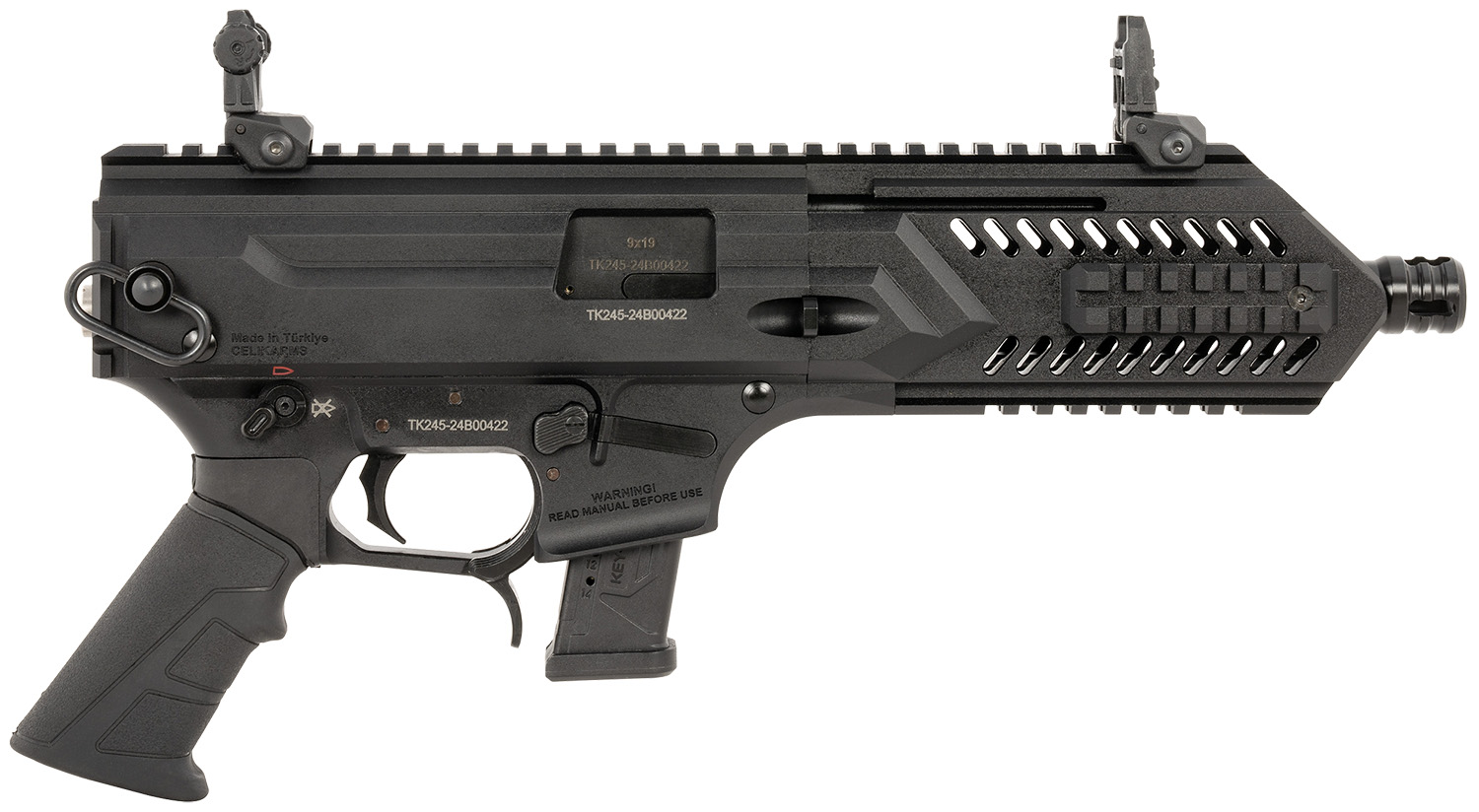 Gforce Arms Blade8 9mm 15+1 8" Black Pistol