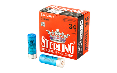 Sterling 12 Gauge Ammo Exclusive Series #4 Shot 2.75″ 25 Rounds
