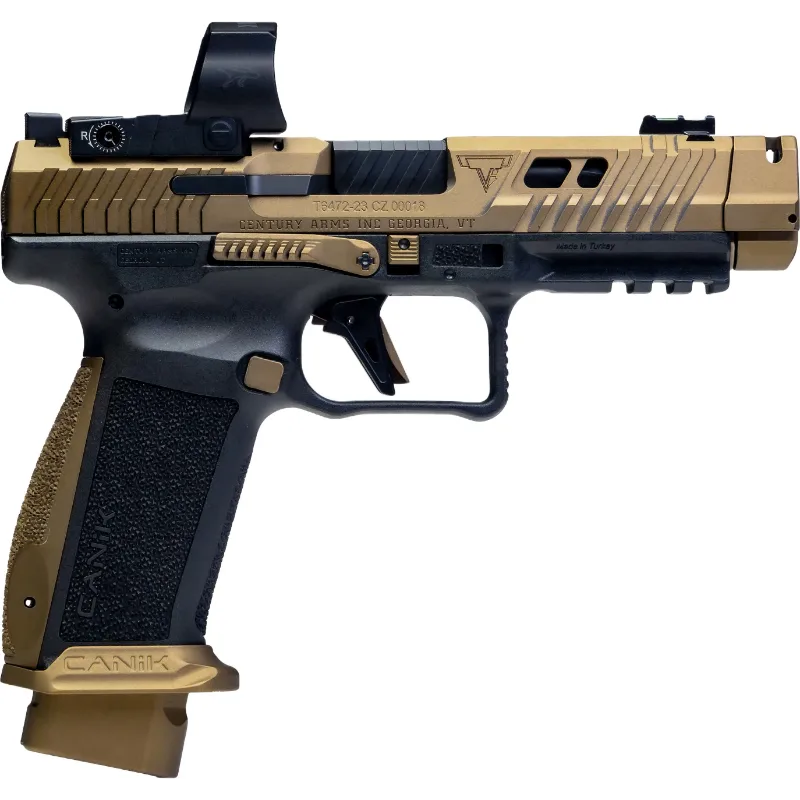 Canik TTI Combat MO3 Optic 9mm Burnt Bronze 18rd Pistol