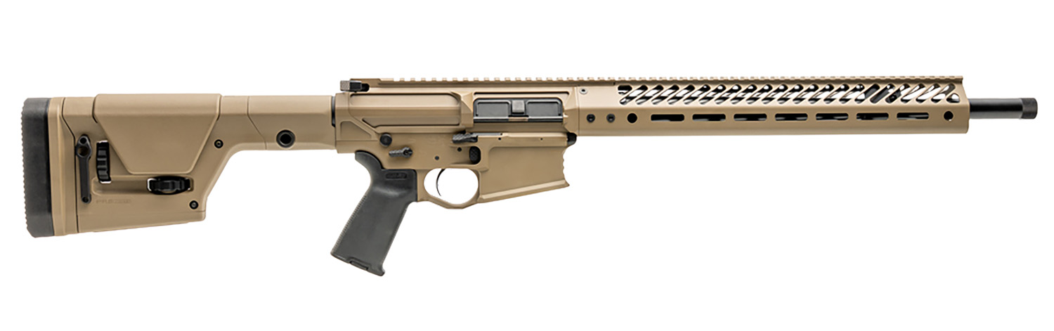 Seekins Precision 0011300103-F SP10M  308 Win 18" Picatinny Rail M-LOK Handguard Flat Dark Earth Synthetic Stock Black Polymer Grip
