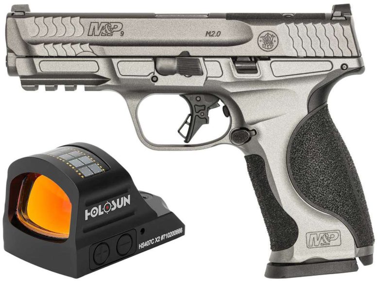 S&W M&P M2.0 Metal Bundle 9mm 4.25" Holosun Handgun