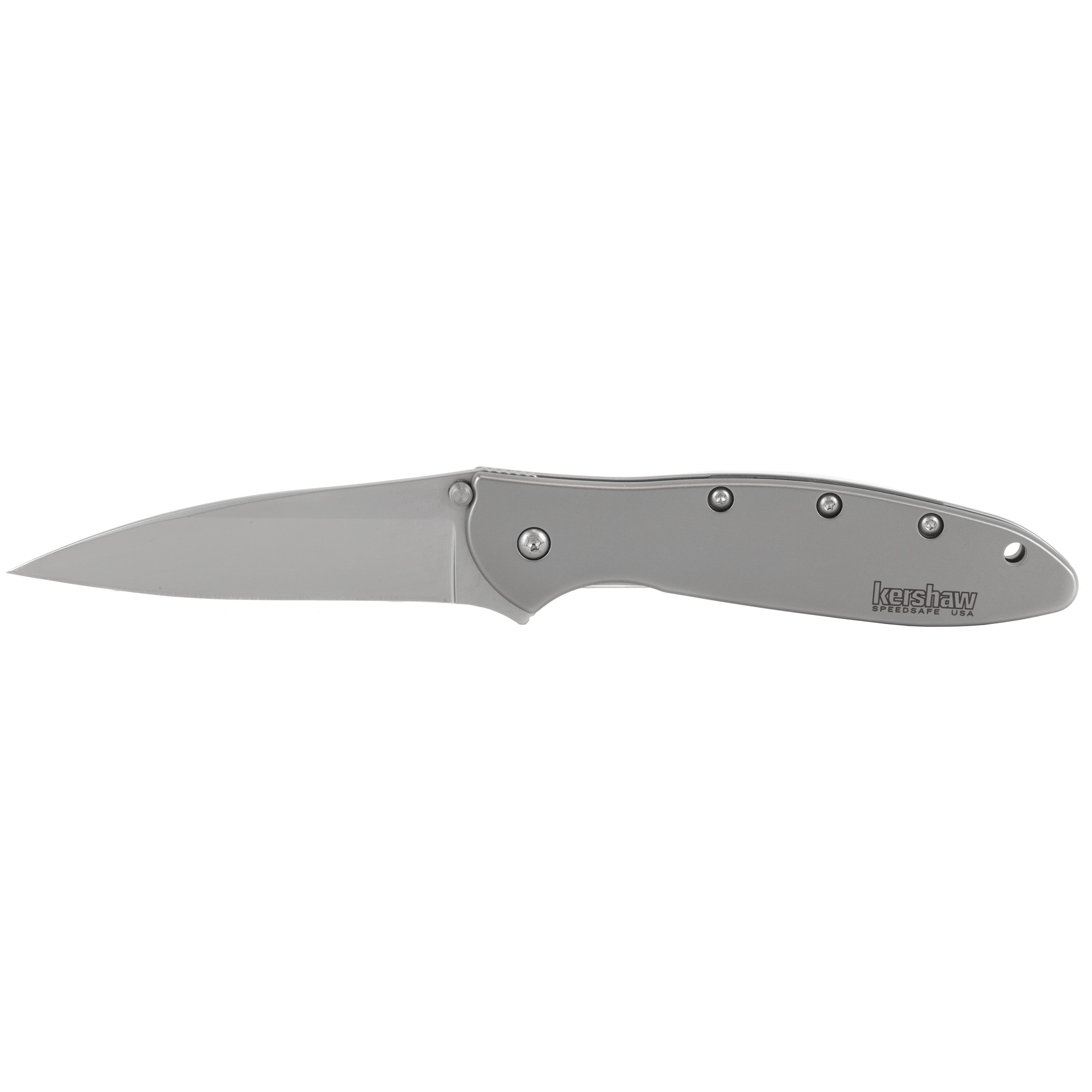 Kershaw Leek 3" Bead Blasted 14C28N Folding Knife - 1660