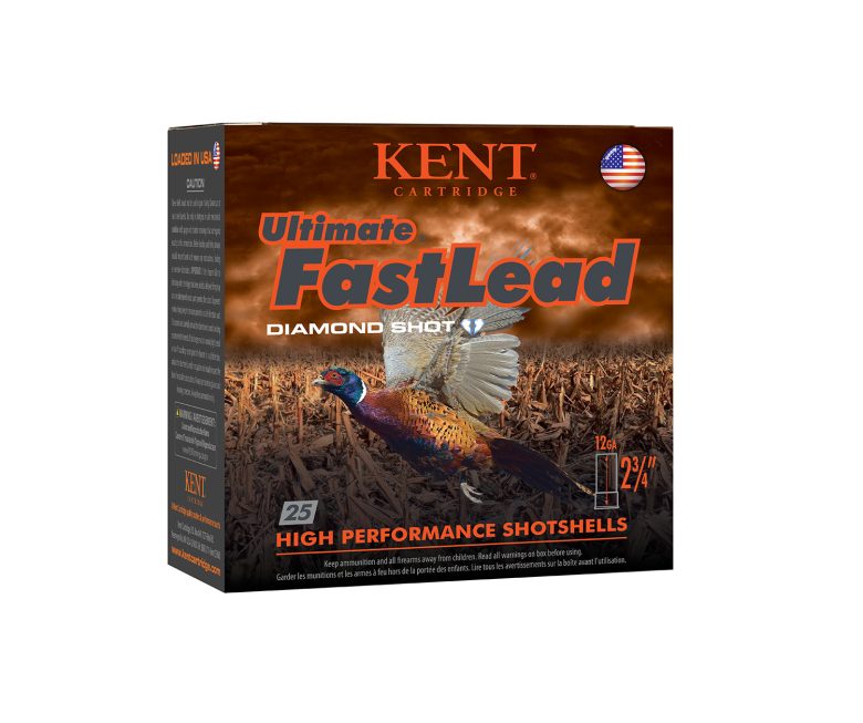 Kent Cartridge K122UFL365 Ultimate Fast Lead 12Gauge 2.75" 1 1/4oz 5Shot 25 Per Box/10 Case *Worn Missing 1