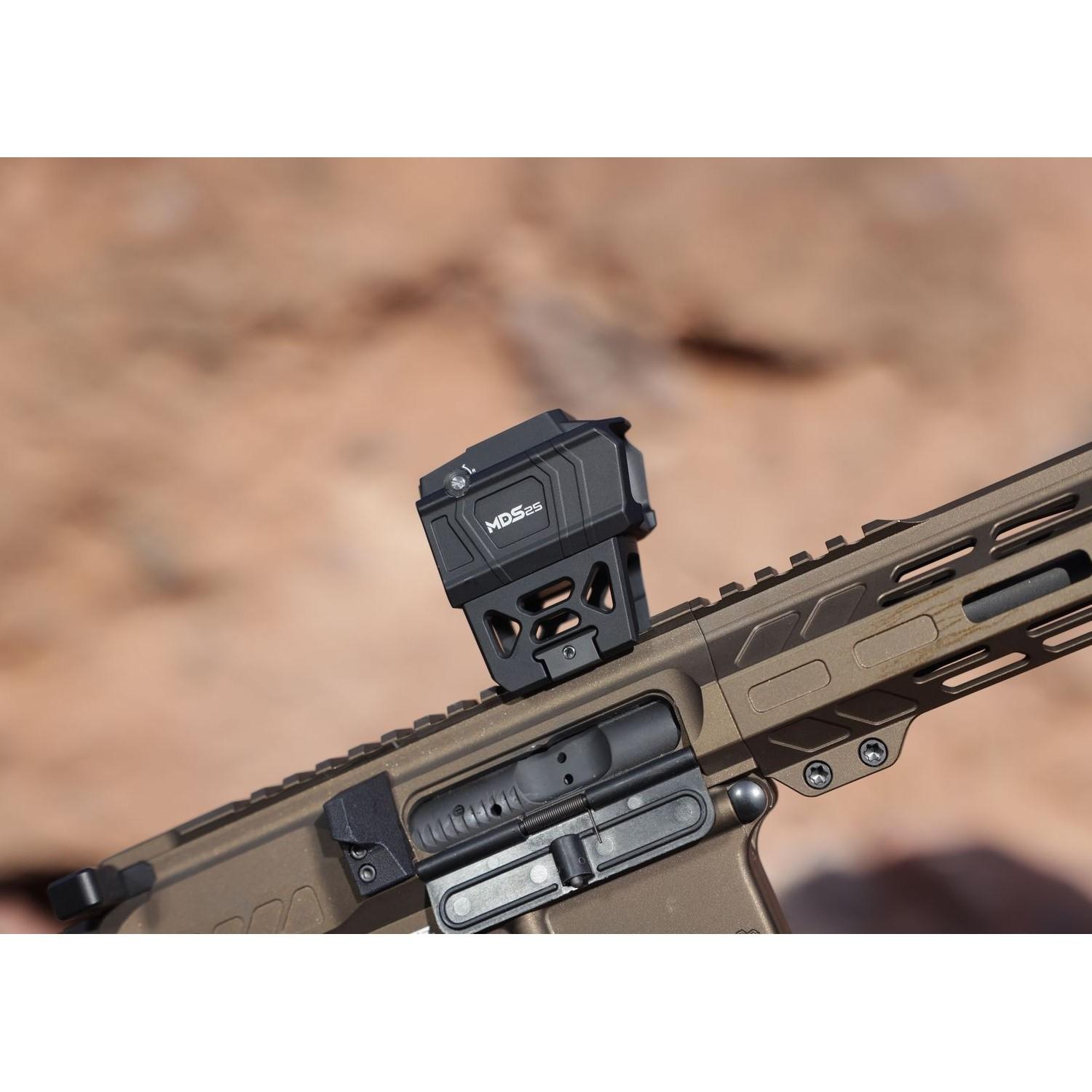Viridian MDS25 Reflex Sight, 3 MOA Green Dot, 1x30mm, Black - image 9 of 9