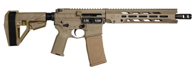 Diamondback DB15 5.56mm FDE 11.5" Brace Pistol