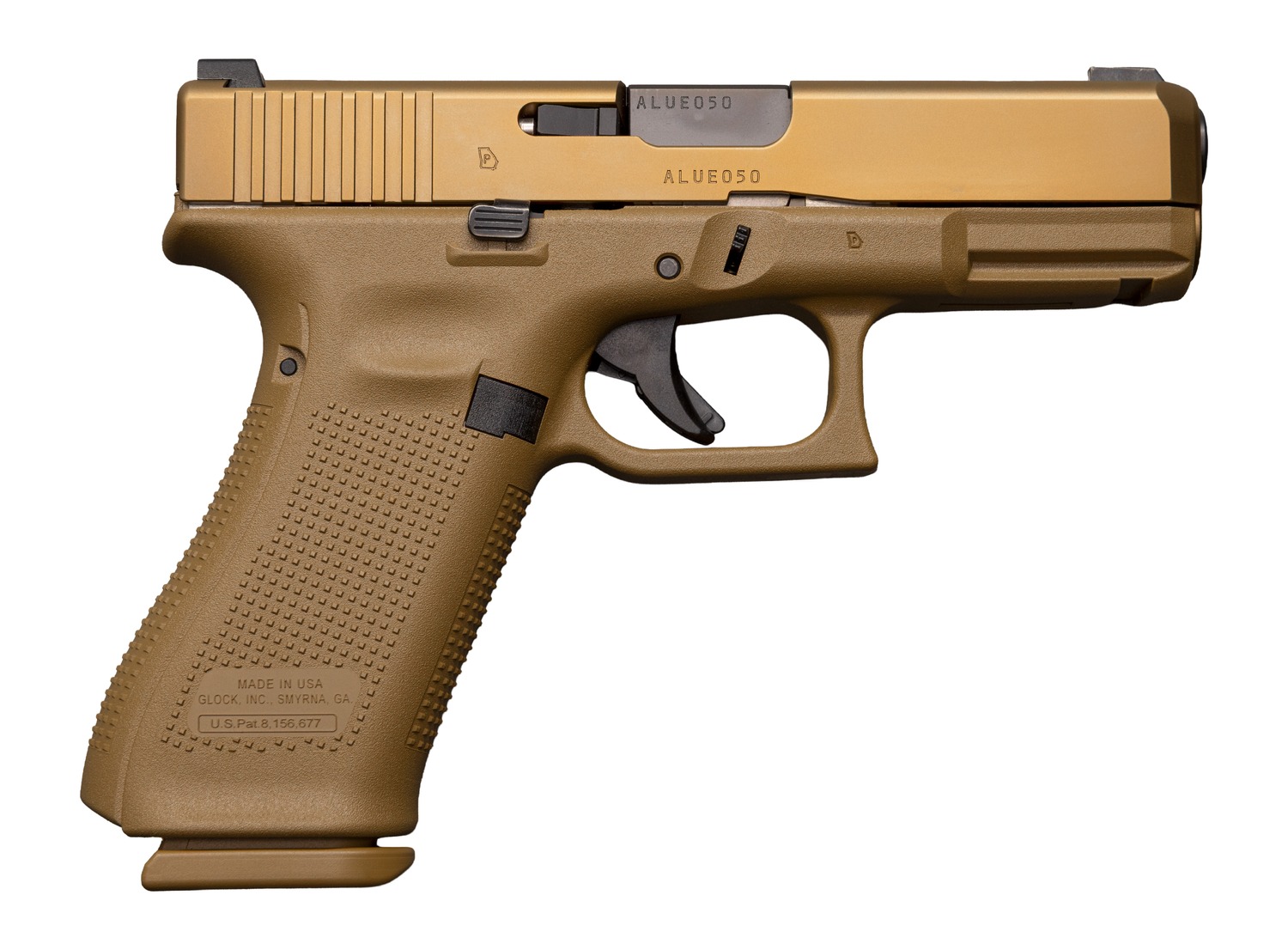 Glock G19X V 9mm 4.02" Coyote nPVD 17+1 Pistol