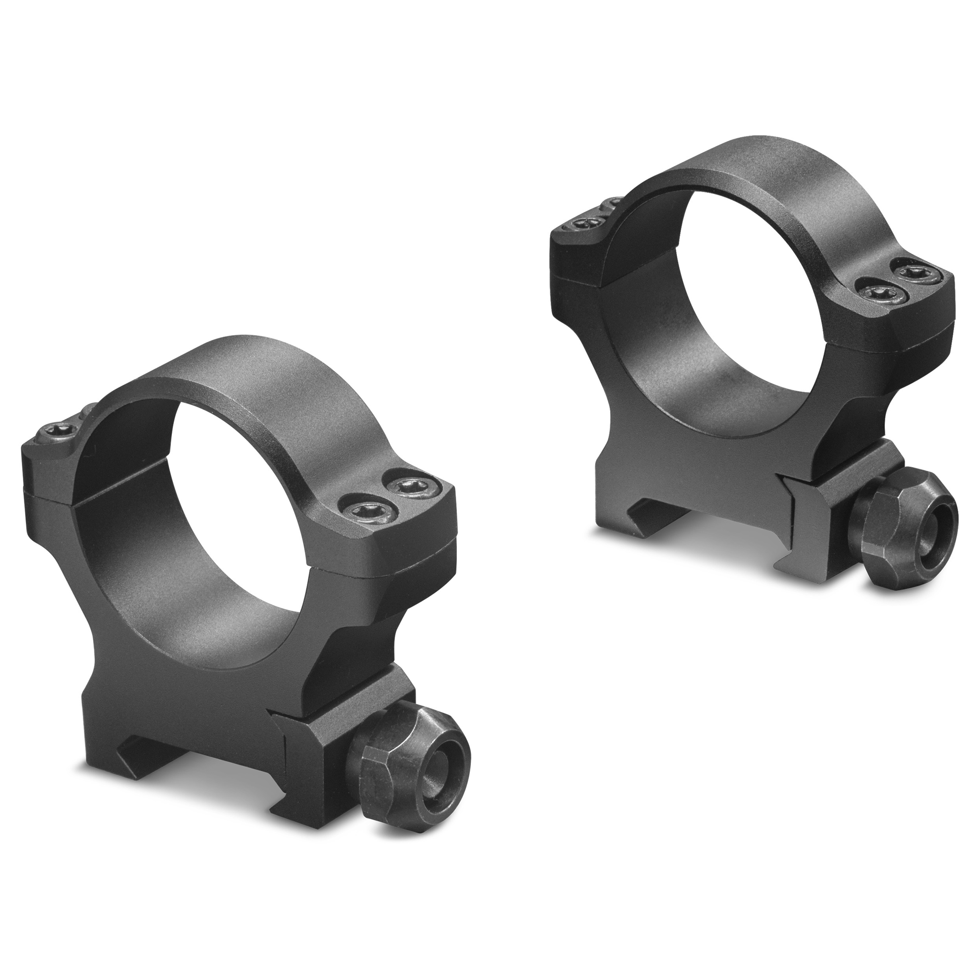 Leupold Back Country 30mm Medium Cross-Slot Rings - Matte Black