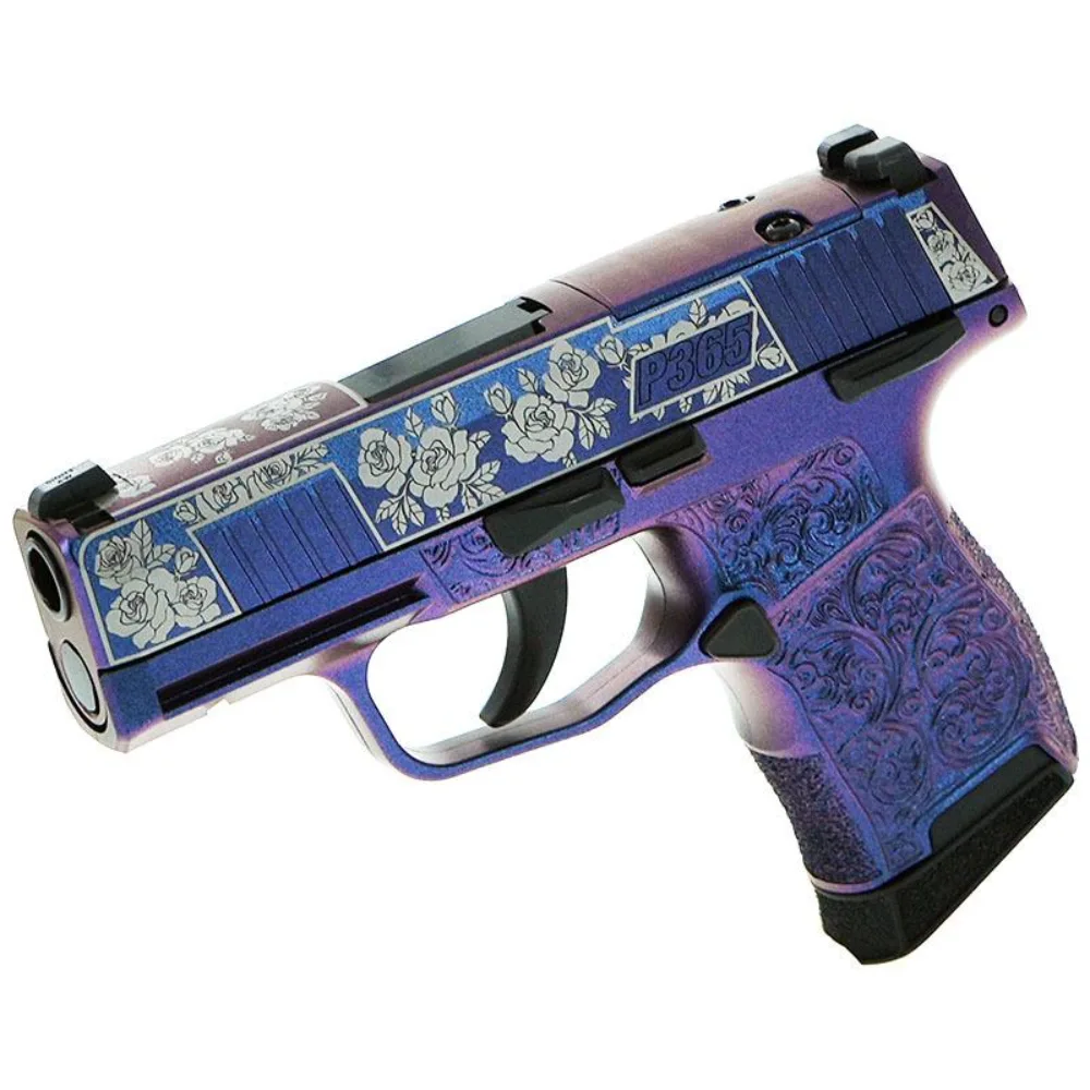 Sig P365 .380 Guns & Roses Mongoose Purple 3.1" 10rd (2) MS Exclusive
