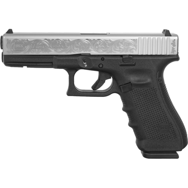 Glock 17G4 SS Engraved 9mm 17rd Talo Pistol
