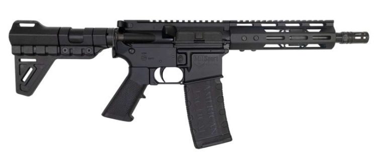 ATI MilSport 300 BLK Pistol 8.5" M-LOK 30rd Blade Brace