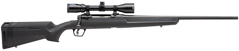 Savage Arms 57093 Axis II XP Full Size 6.5 Creedmoor 4+1 22" Matte Black Button-Rifled Barrel, Matte Black Carbon Steel Receiver, Matte Black Synthetic Stock, Bushnell Banner 3-9x40mm, Right Hand