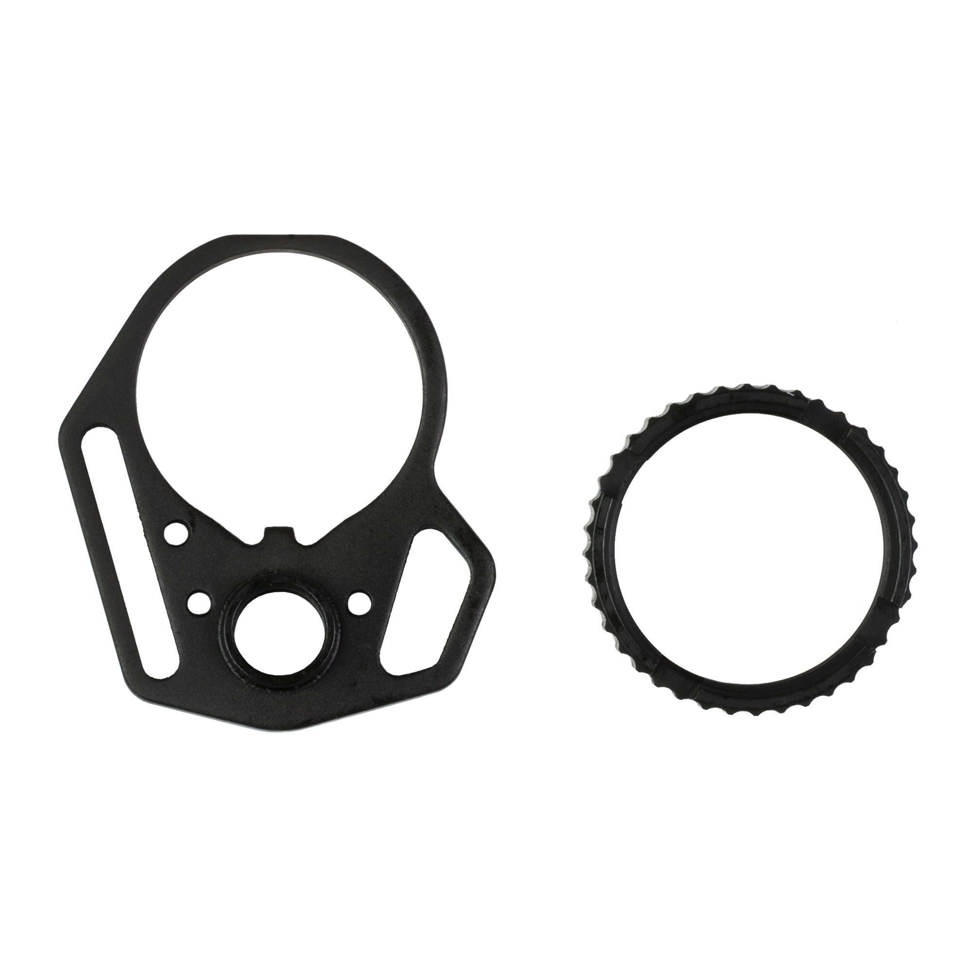 Strike Industries Multi-Function End Plate with Anti-Rotation Castle Nut for AR-15