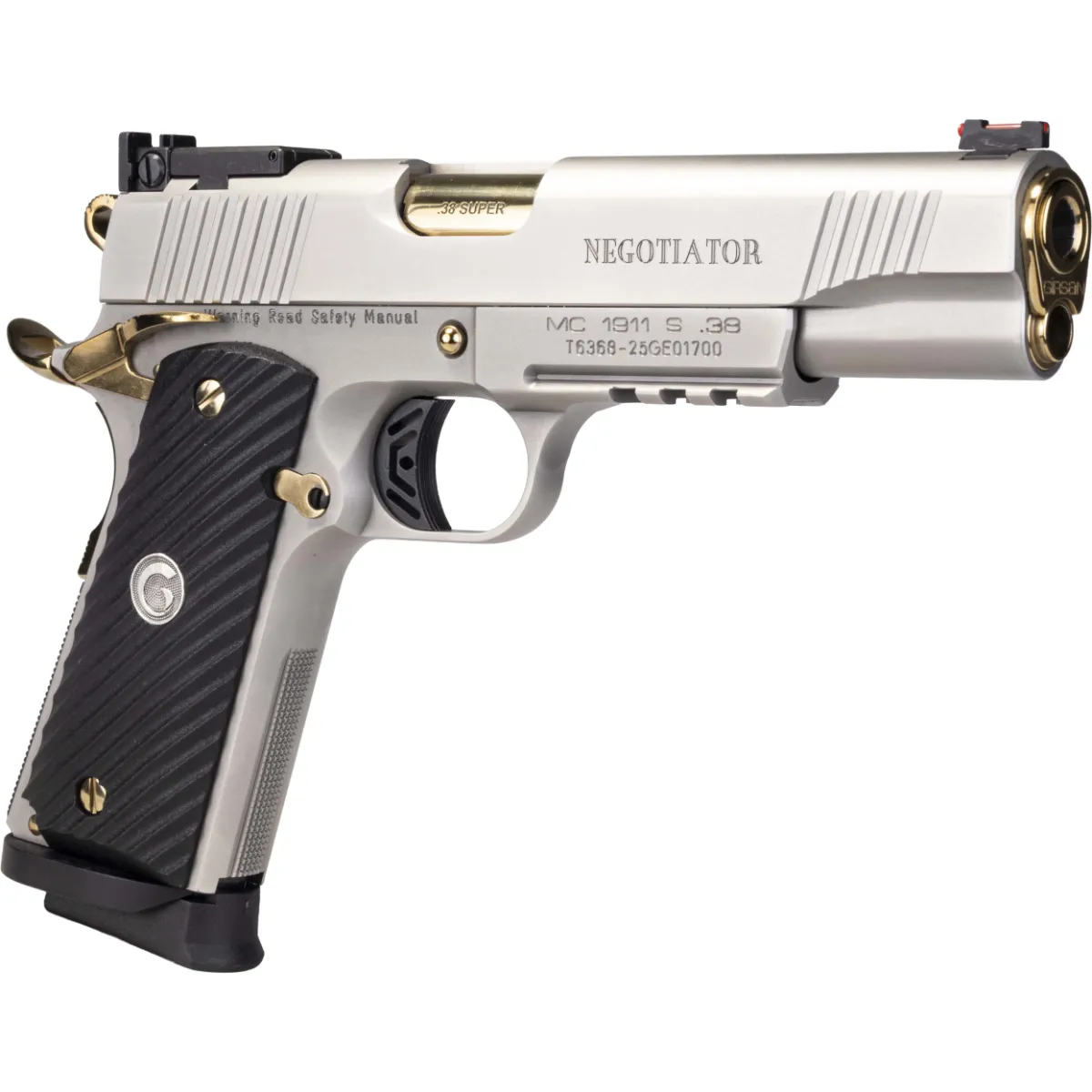 EAA Girsan MC1911S Negotiator .38 Super Auto 5" Pistol 9RD