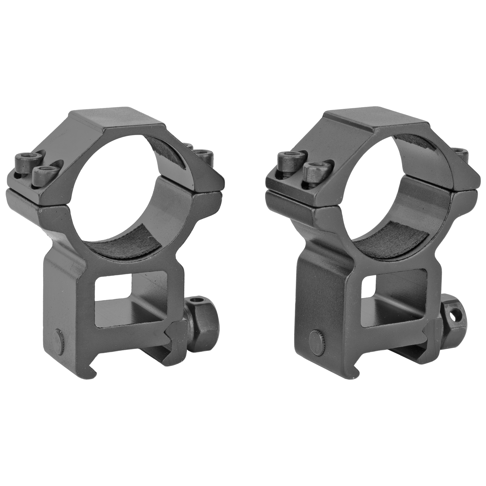 Riton Optics RT-M 30mm High Scope Rings - Matte Black