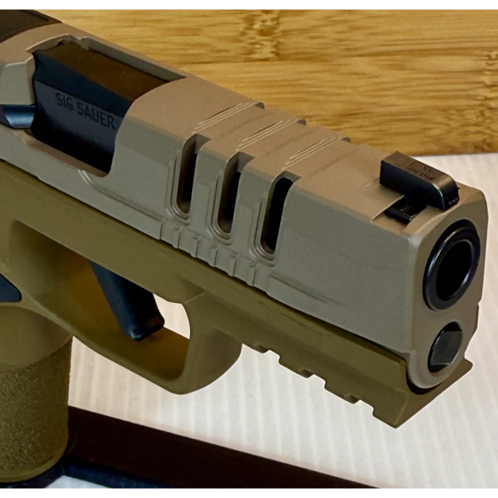 Sig Sauer P365X Macro 2-Tone FDE 9mm 17 Round Custom Pistol