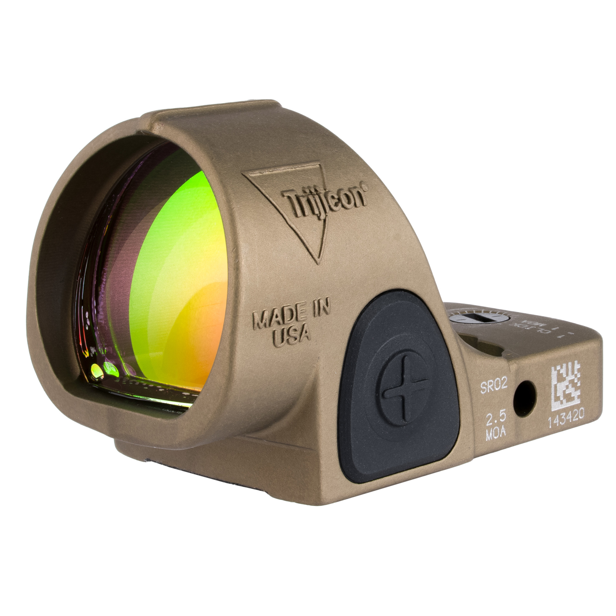 Trijicon SRO 2.5 MOA Red Dot Coyote Brown Anodized