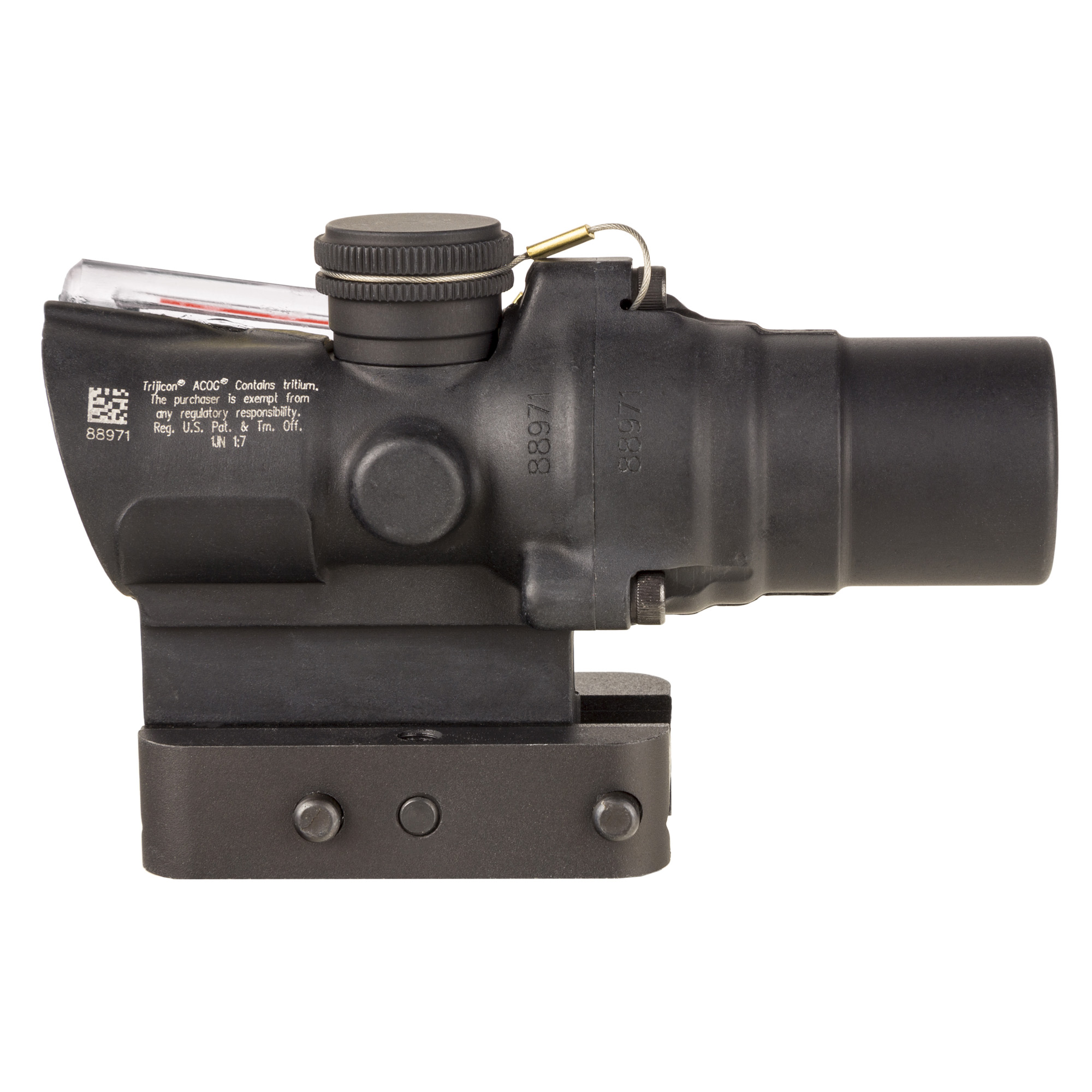 Trijicon ACOG 1.5x16mm Dual Illuminated Red Ring & 2 MOA Dot Scope