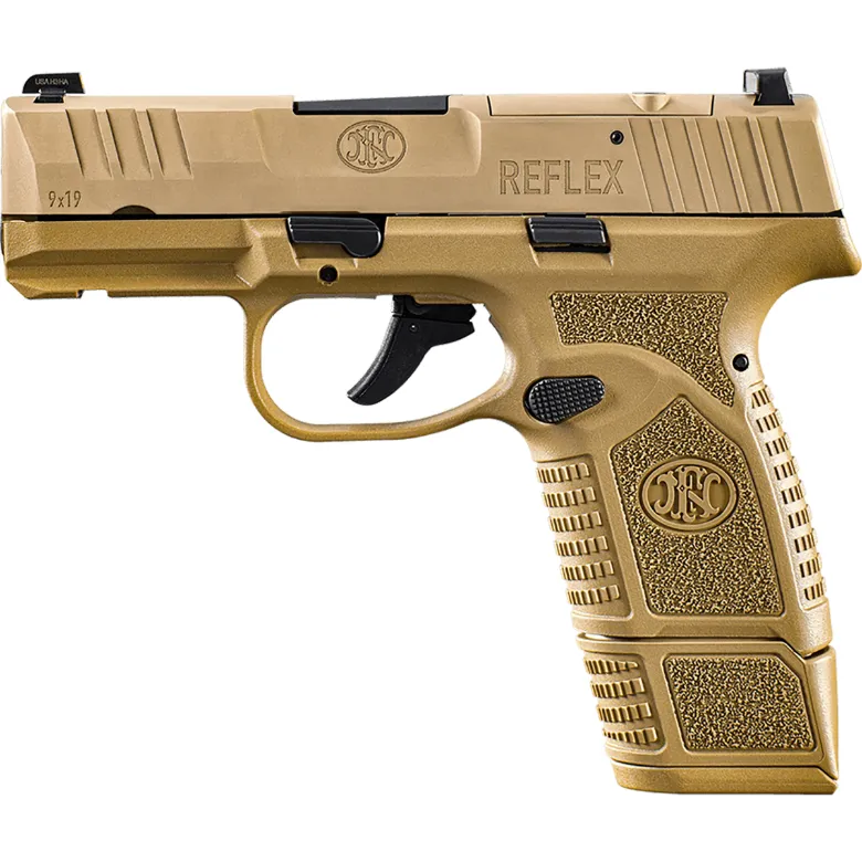 FN REFLEX FDE MRD 9MM 3.3" PISTOL