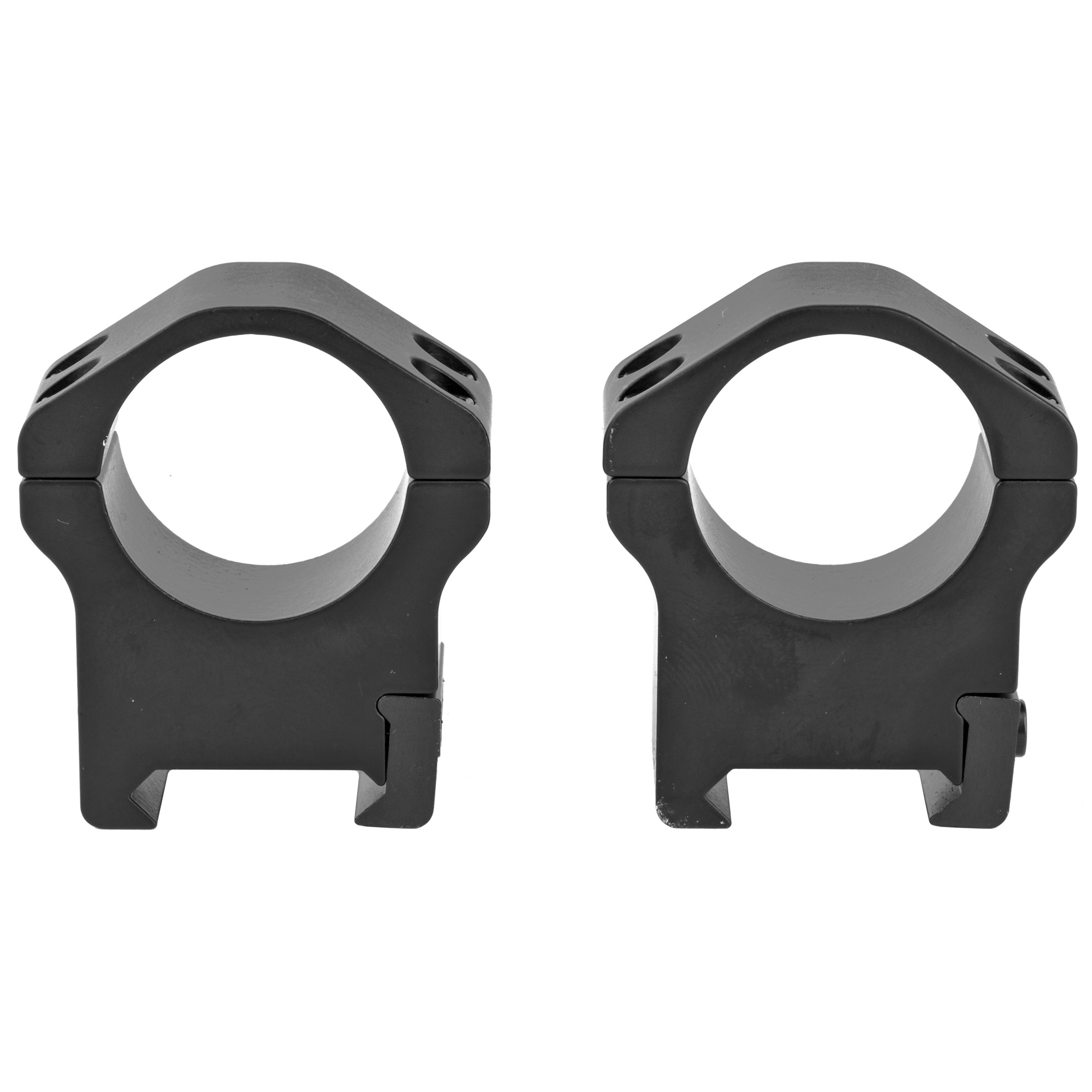 Warne Maxima 502M 1" High Horizontal Split Scope Rings Matte