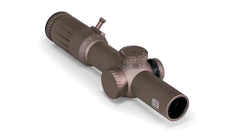 EOTech Vudu 1-10X28mm FFP Rifle Scope SR-5 Illuminated Reticle Tan