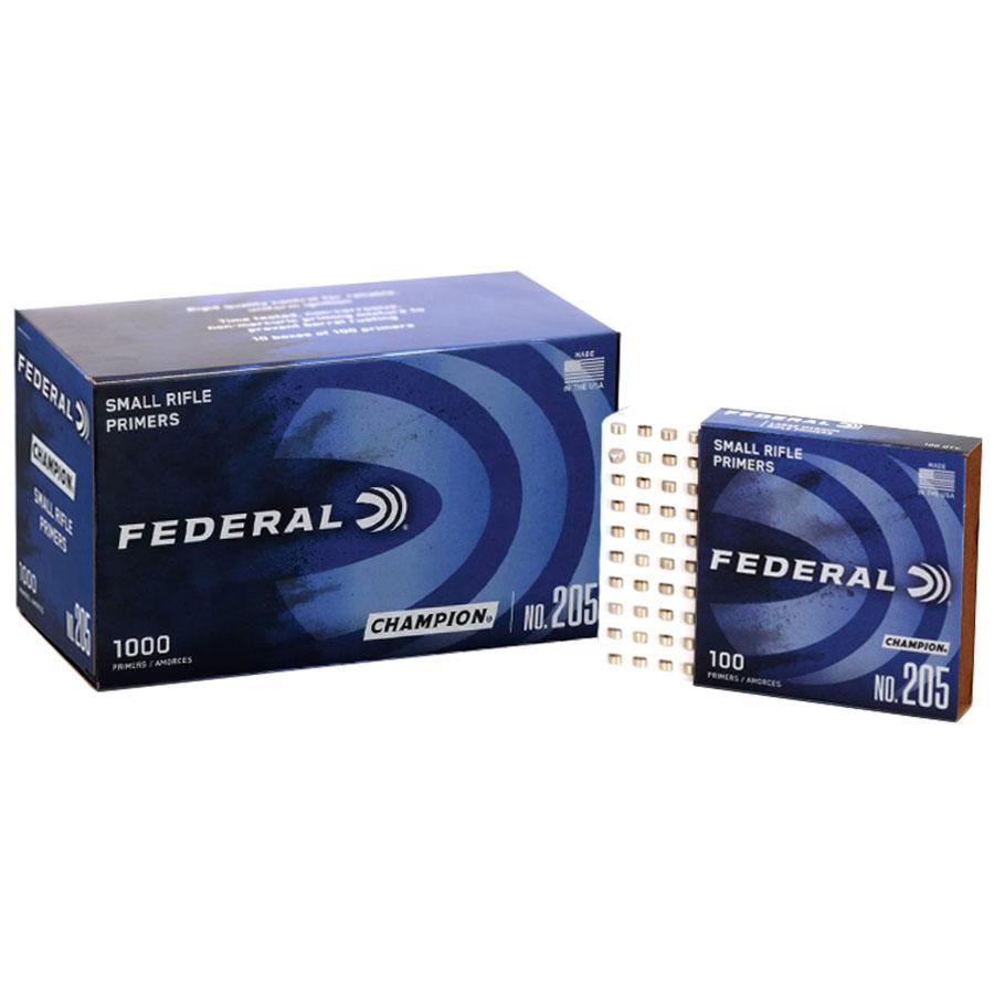Federal Champion 205 Small Rifle Primers - 1000 Count - image 4 of 10