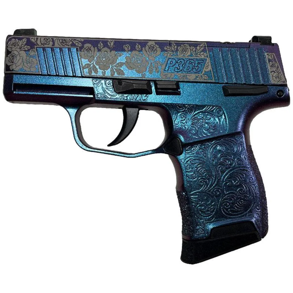 Sig P365 .380 Guns & Roses Mongoose Purple 3.1" 10rd (2) MS Exclusive