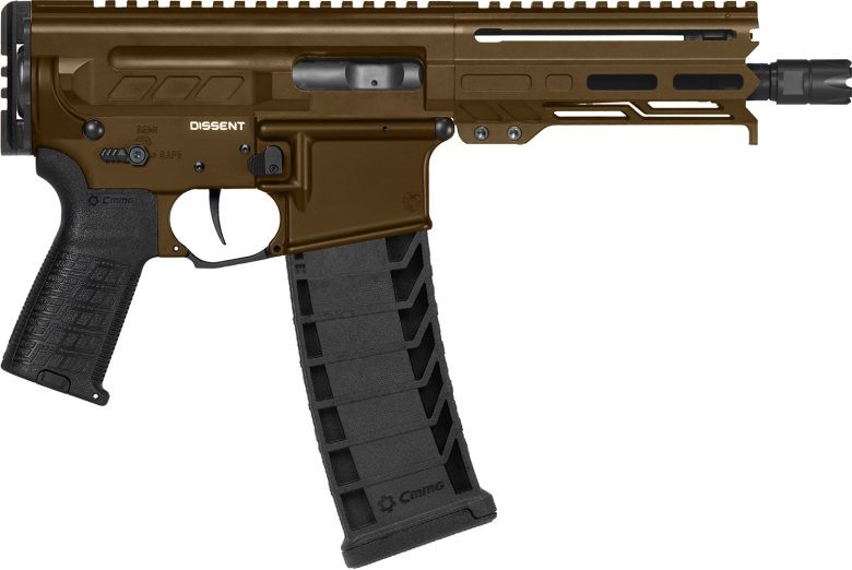 CMMG Dissent MK4 9mm 33+1 6.5" Midnight Bronze Pistol