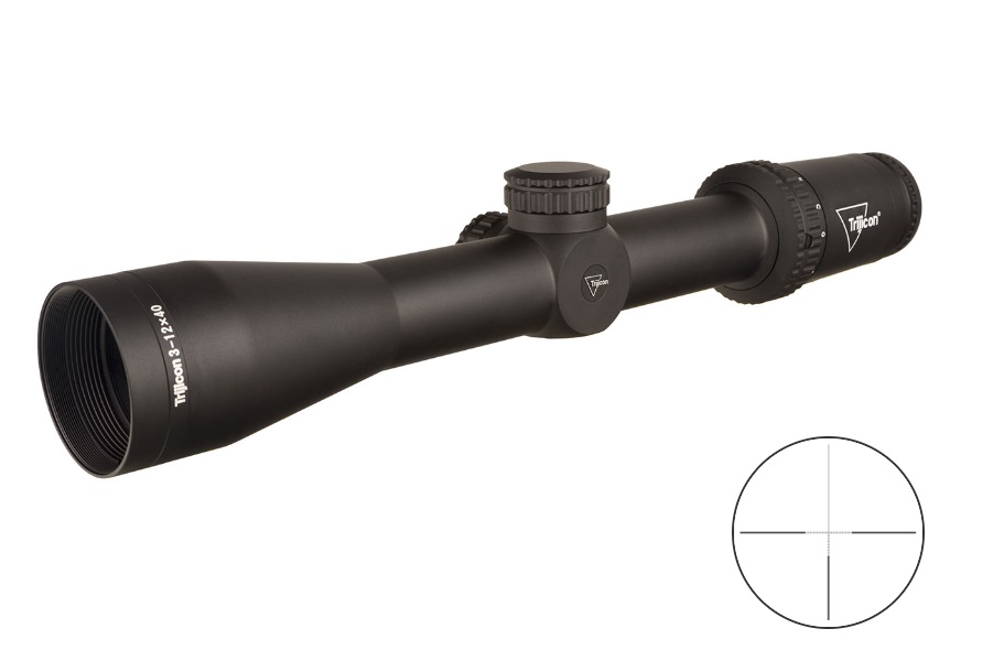 Trijicon Ascent 3-12x40mm SFP Riflescope with BDC Target Holds