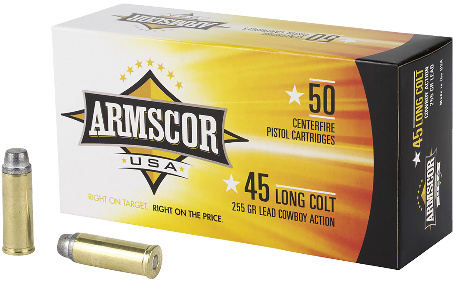 Armscor 45 Long Colt 255Gr 50 Rounds Ammunition