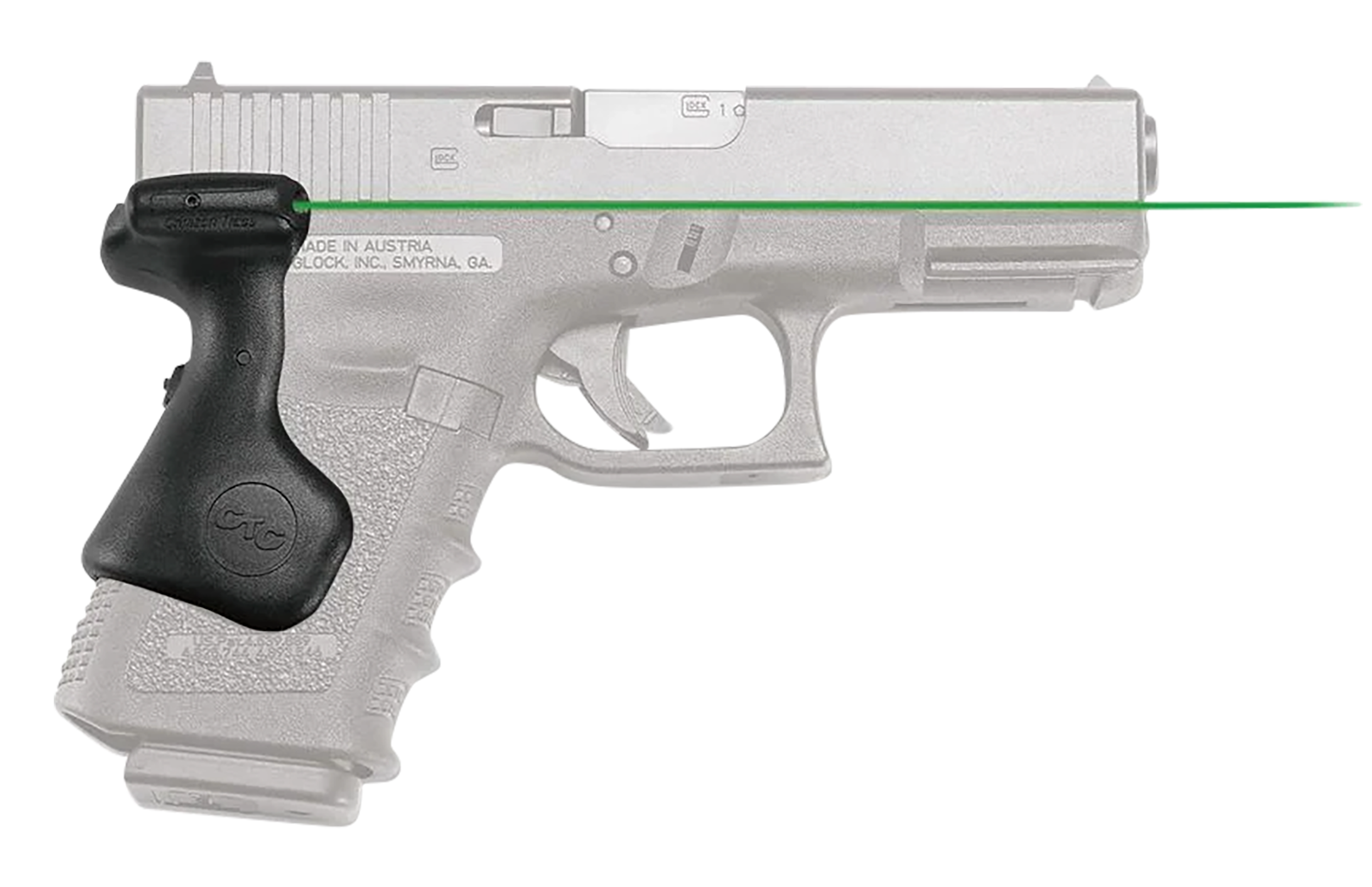 Crimson Trace Lasergrips for Glock Compact Gen3/4/5 - image 4 of 6