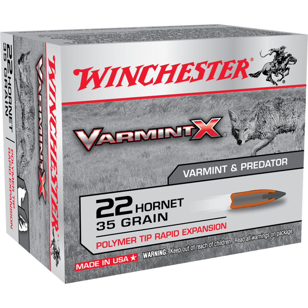 Winchester Varmint X .22 Hornet 35gr PT 20rd