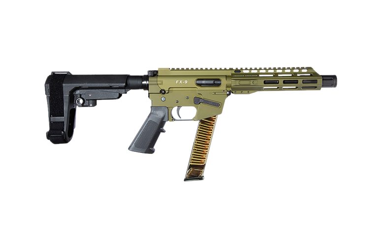 Freedom Ordnance FX9P 9mm 31+1 8" OD Green Pistol