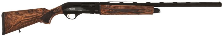 Escort HESP202805W1 Supreme Full Size 20 Gauge Semi-Auto 3" 4+1 28" Gloss Black Vent Rib Barrel, Black Anodized Grooved Aluminum Receiver, Fixed Turkish Walnut Stock, Right Hand