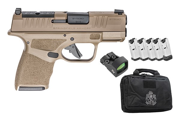 Springfield Hellcat OSP 9mm Pistol 3" Barrel 10+1 FDE Gear Up