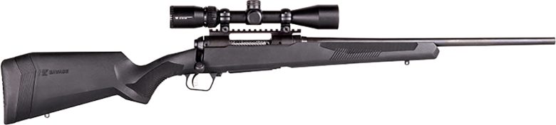Savage Arms 57311 110 Apex Hunter XP 6.5x284 Norma 3+1 24", Matte Black Metal, Synthetic Stock, Vortex Crossfire II 3-9x40mm Scope